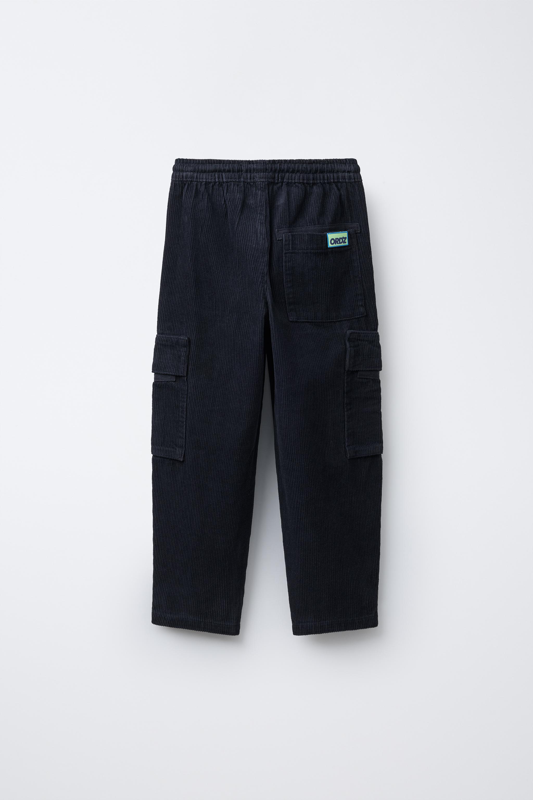 CORDUROY CARGO PANTS